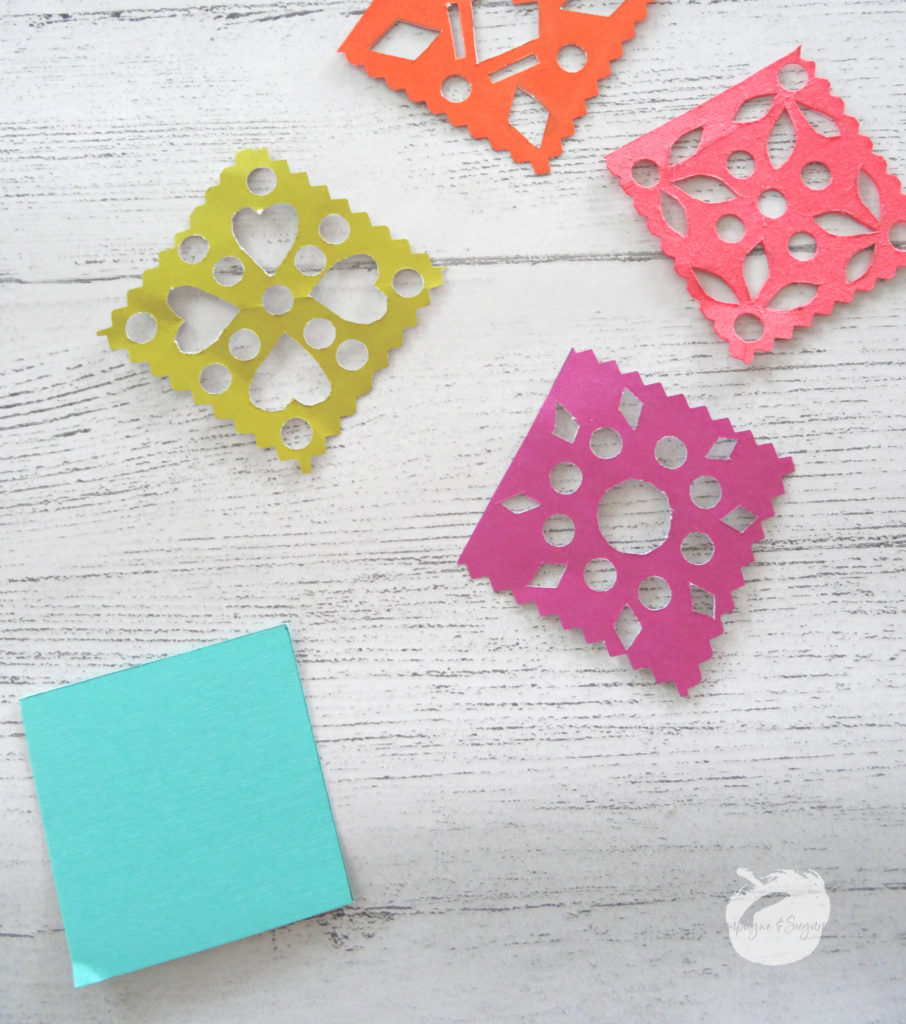 Paper cut outs Champagne and Sugarplums