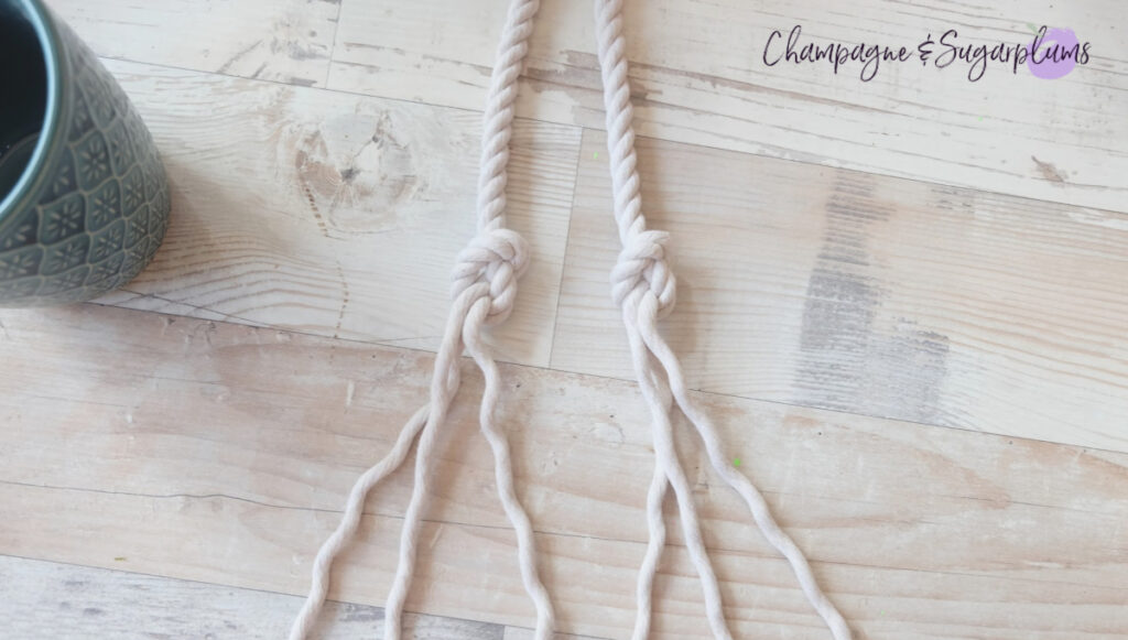 Easy DIY Indoor Macrame Plant Hanger Tutorial 