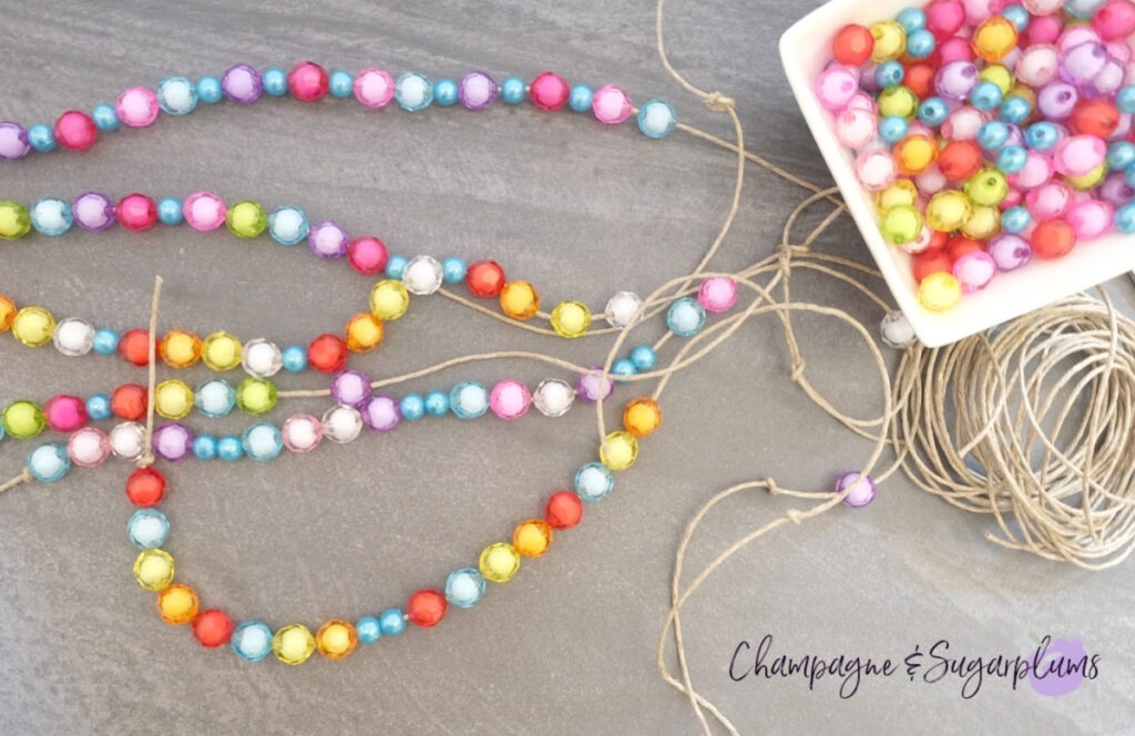 Knots, twine and beads