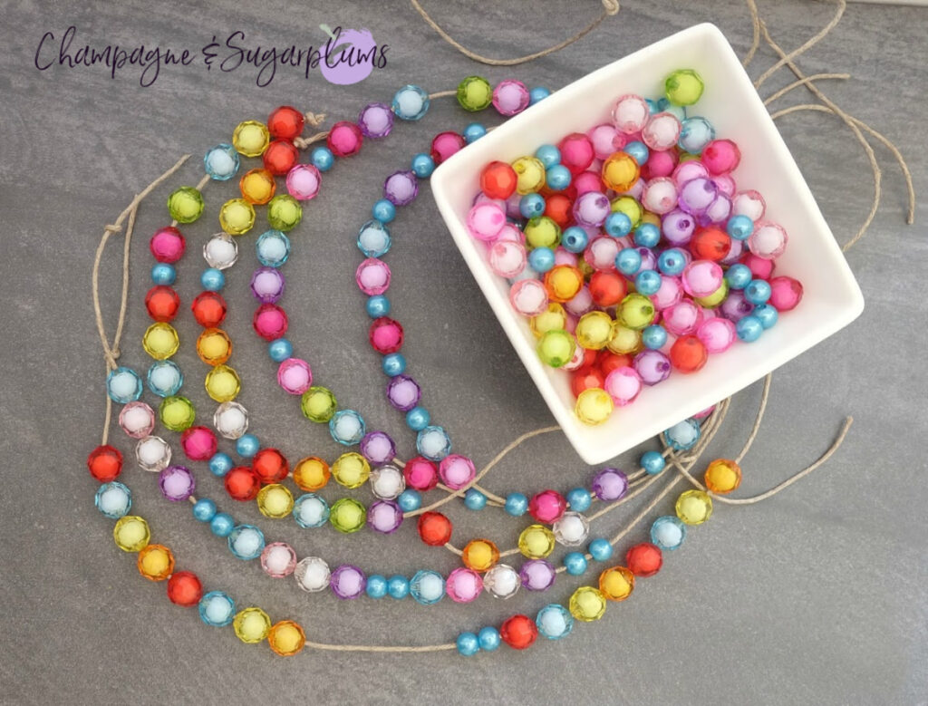 Pretty Beads for kids craft