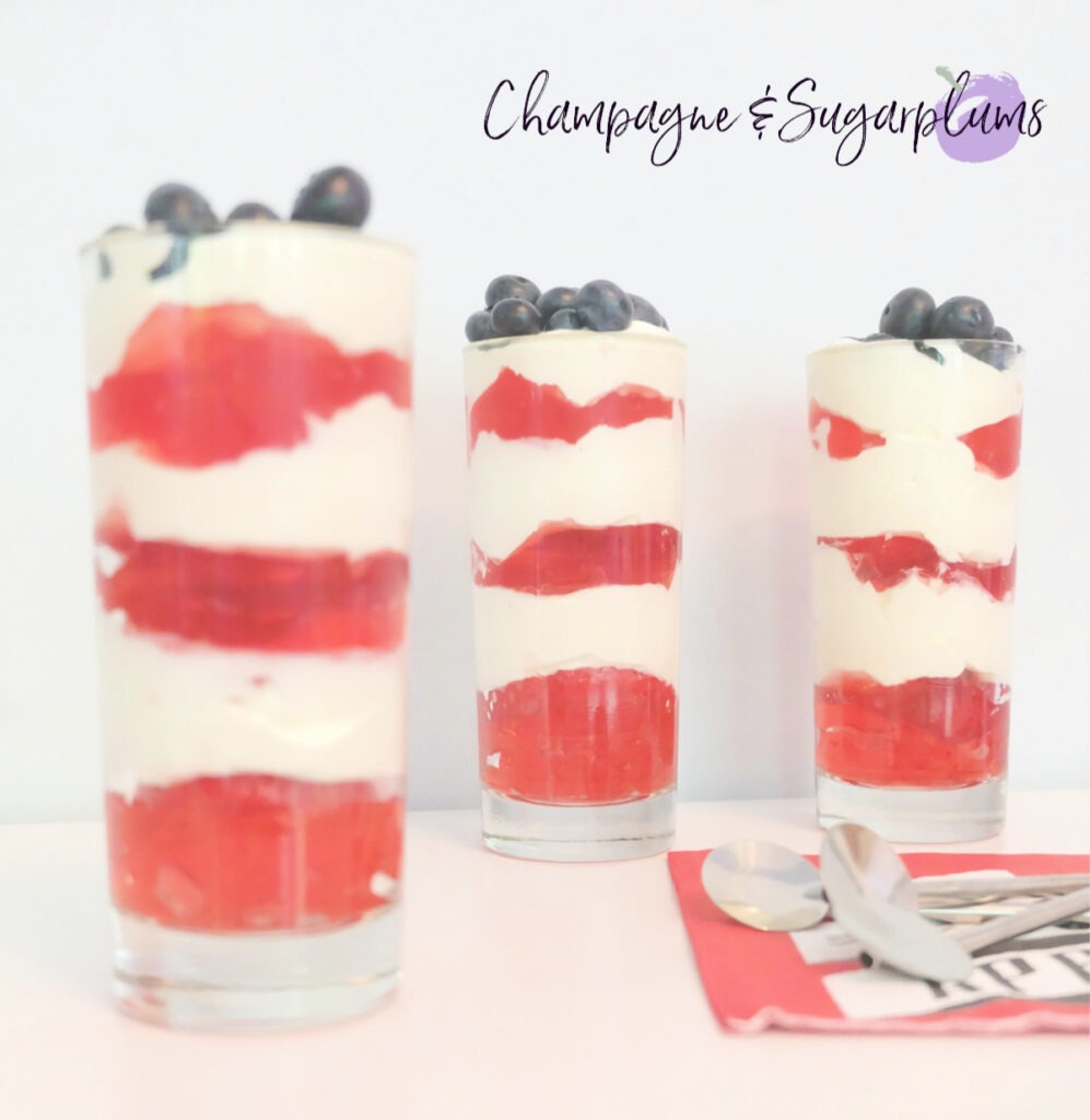 Easy and Quick Fourth of July Strawberry Dessert
