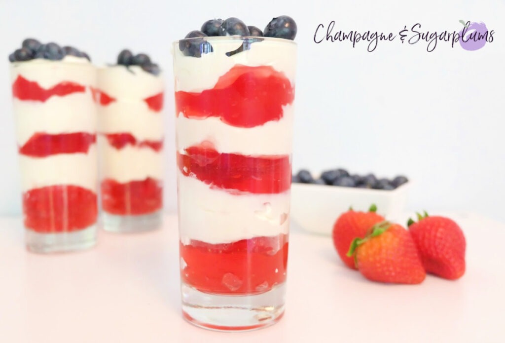 Strawberry Cream Parfait by Champagne & Sugarplums