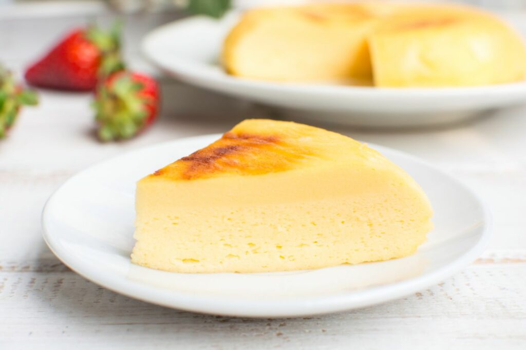 Instant Pot Japanese Cheesecake - CorrieCooks