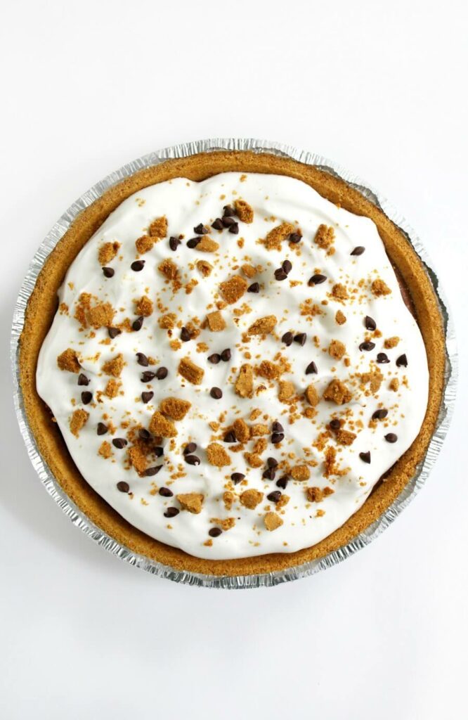 No-Bake Vegan S’mores Pie (Gluten-Free, Allergy-Free) - Strength and Sunshine
