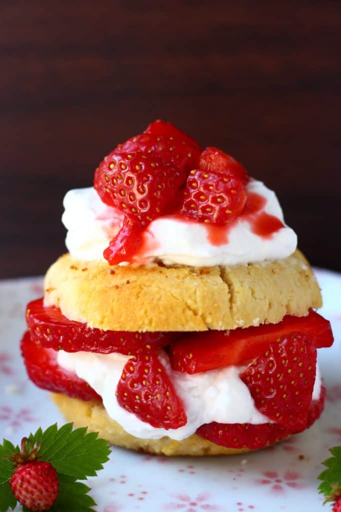 Gluten-Free Vegan Strawberry Shortcake - Rhian’s Recipes