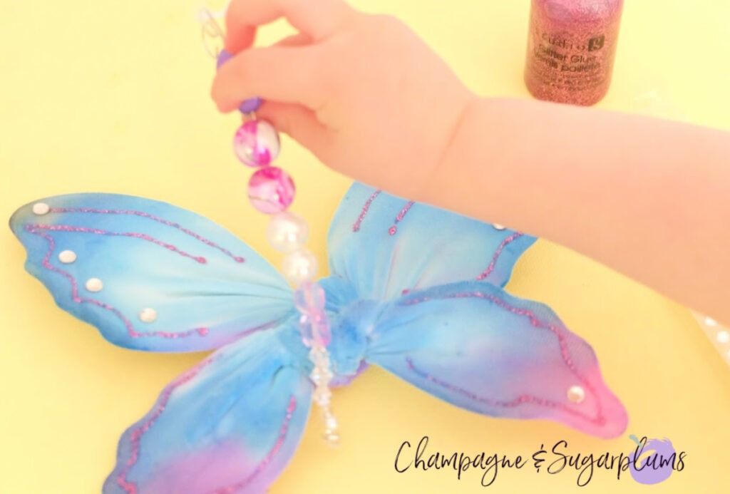 kids craft beads butterfly