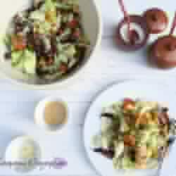 Summer Quinoa Salad with Sweet Potatoes and Seared Corn by Champagne and Sugarplums