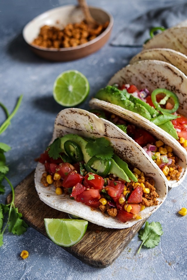 The Best Vegan Tempeh Tacos - Happy Kitchen