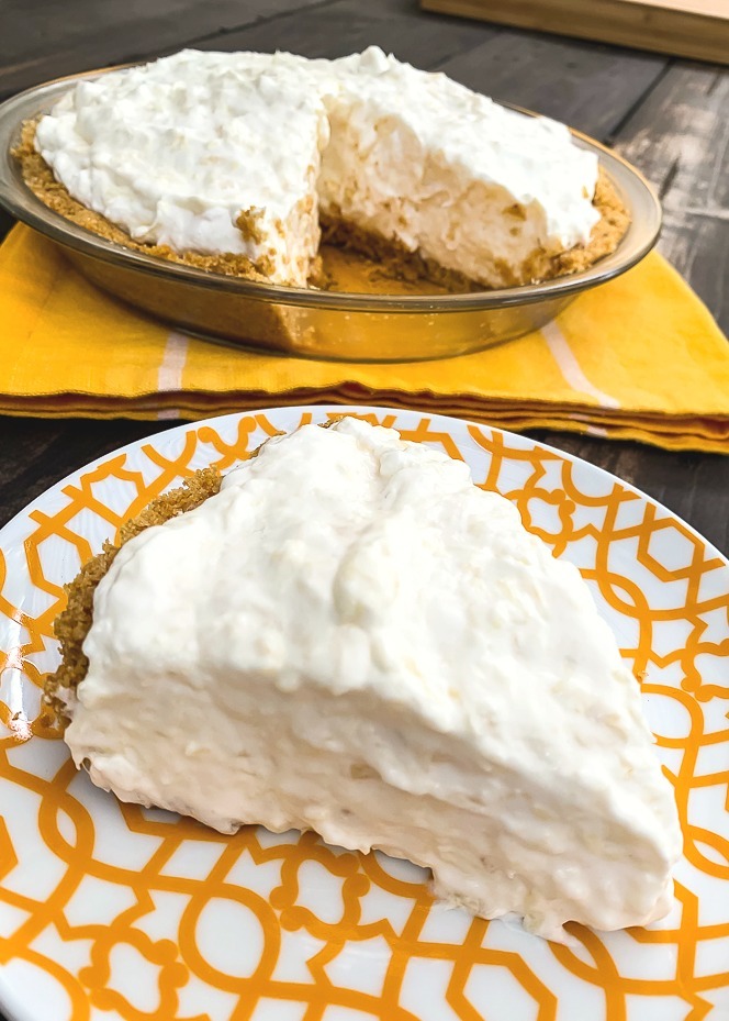 No-Bake Pineapple Pie Recipe - The Endless Appetite