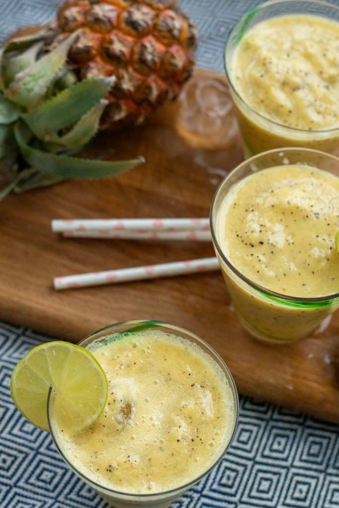 Frozen Pineapple Mocktail (non-Alcoholic) - Always Use Butter
