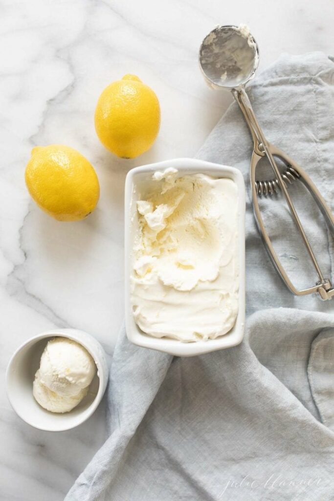 Lemon Ice Cream - Julie Blanner