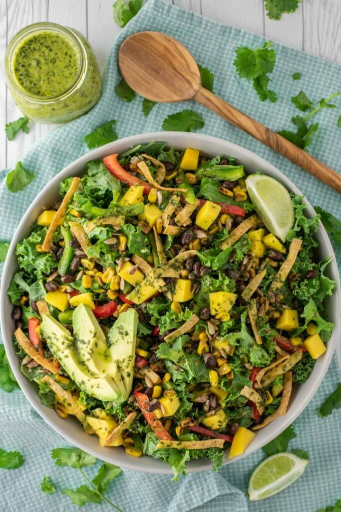 Kale Mango Salad - Chisel and Fork