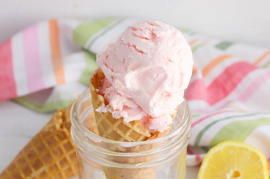Pink Lemonade Ice Cream - Well If She Can Do It