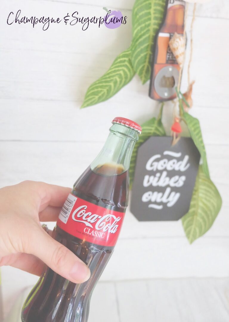 DIY Dollar Store Bottle Opener for the Cottage Champagne and Sugarplums