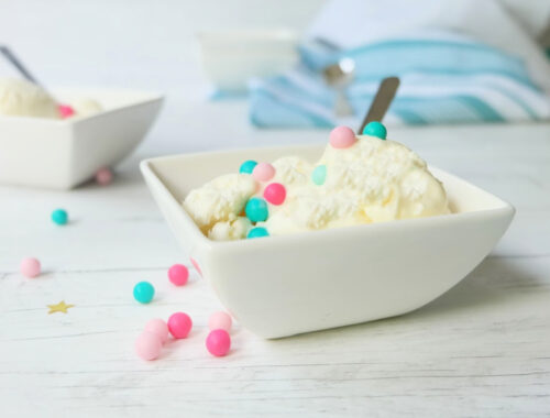 Easy Homemade Almond Ice Cream Recipe by Champagne and Sugarplums