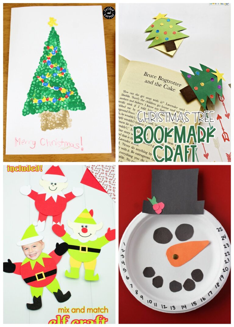 Over 25 of the Best Christmas Crafts for Kids - Champagne and Sugarplums
