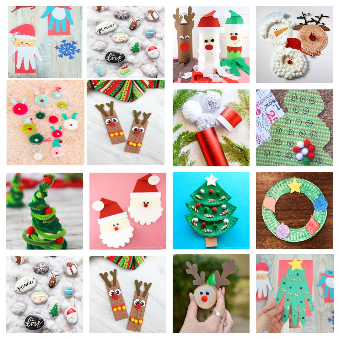 Over 25 of the Best Christmas Crafts for Kids - Champagne and Sugarplums