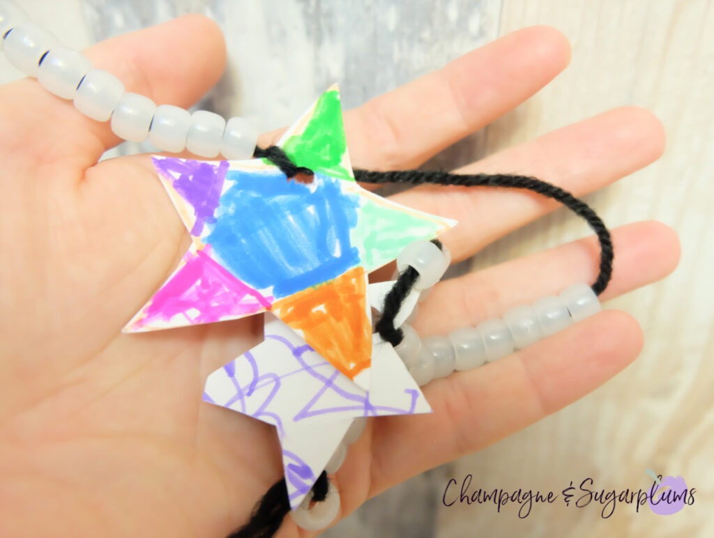 Shooting Star New Year's Eve Kids Craft by Champagne and Sugarplums