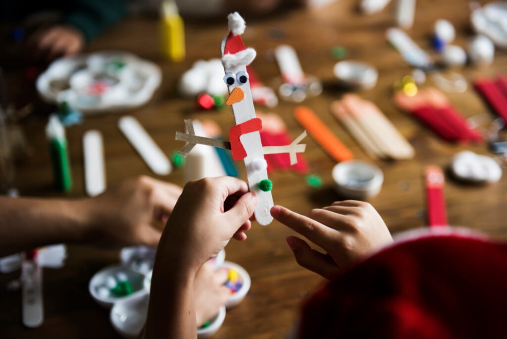 The Best Christmas Popsicle Stick Crafts for Kids by Champagne and Sugarplums