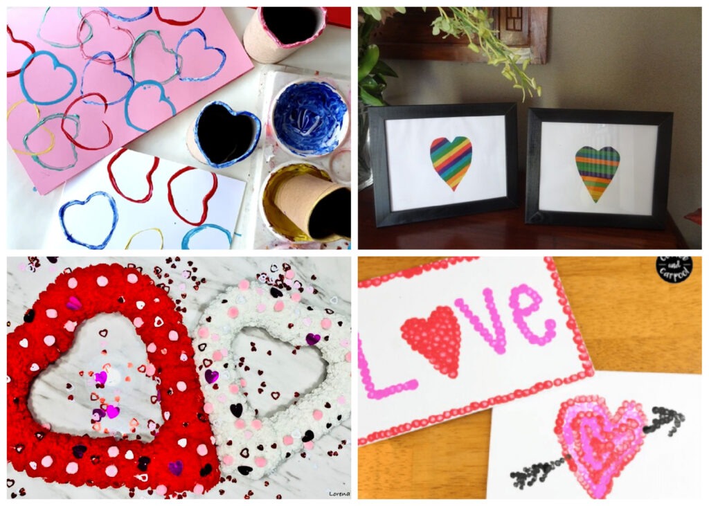 The Best Valentine's Crafts for Kids to Make by Champagne and Sugarplums 