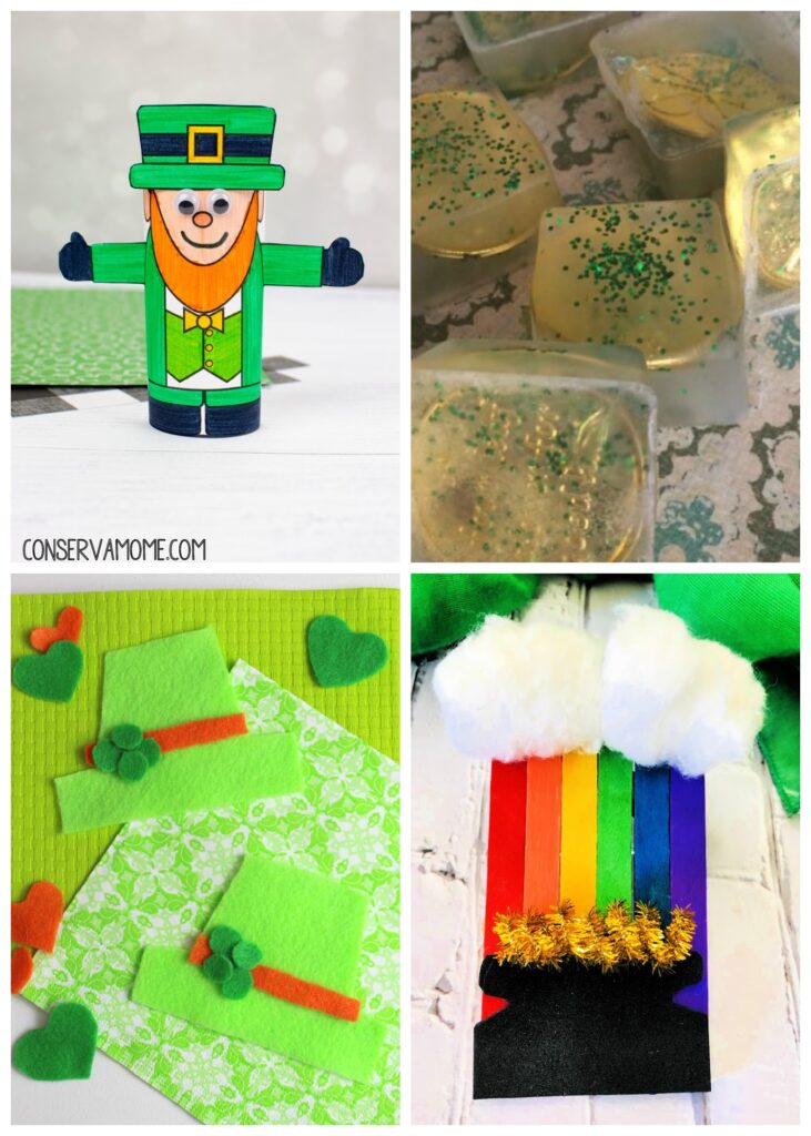 St. Patrick's Day Craft Ideas for Kids to Make by Champagne and Sugarplums