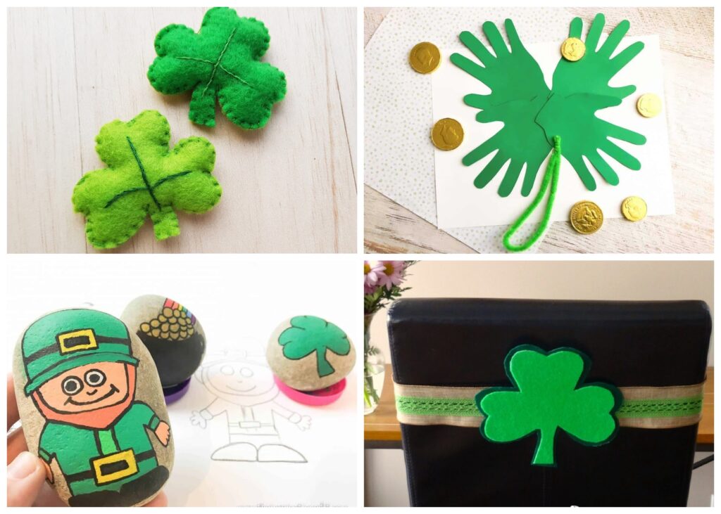 St. Patrick's Day Craft Ideas for Kids to Make by Champagne and Sugarplums