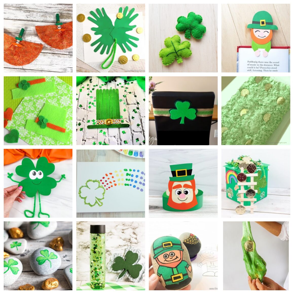 St. Patrick's Day Crafts for Kids to Make by Champagne and Sugarplums