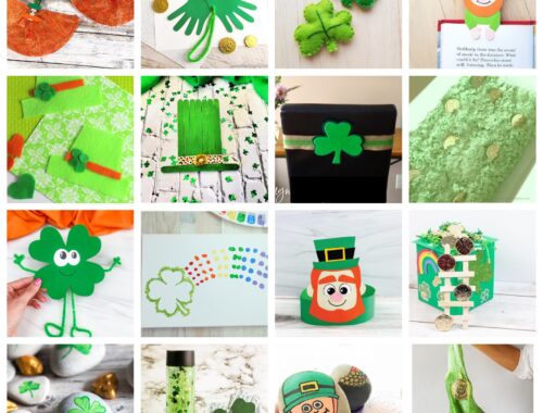 St. Patrick's Day Crafts for Kids to Make by Champagne and Sugarplums