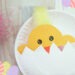 Pop Up Paper Plate Chick Kids Craft by Champagne and Sugarplums