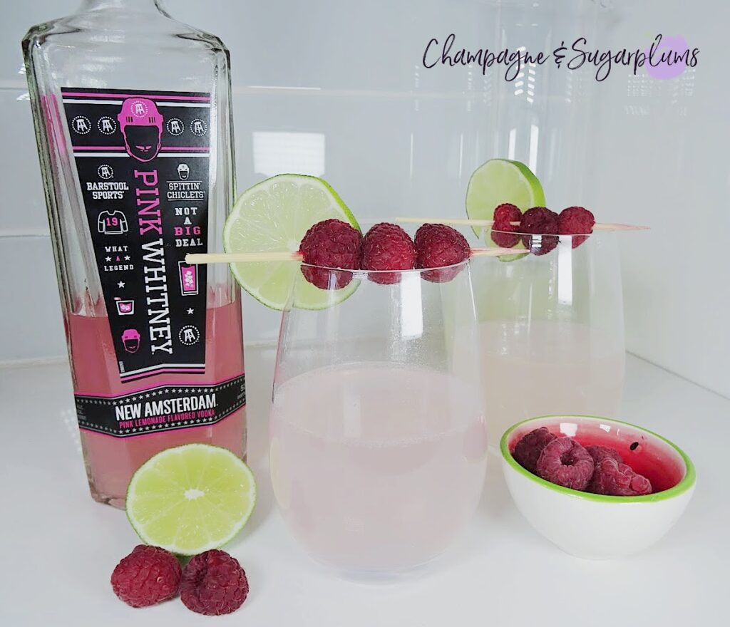 Pink Whitney Limeade Drink by Champagne and Sugarplums