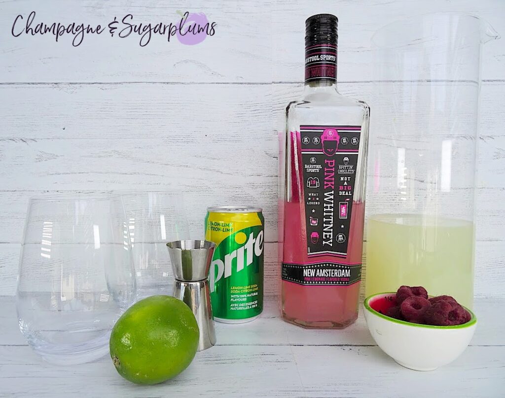 Pink Whitney Limeade Drink by Champagne and Sugarplums