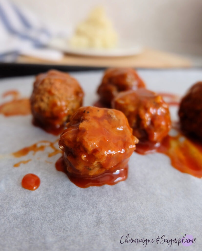 The Best Homemade Meatballs by Champagne and Sugarplums