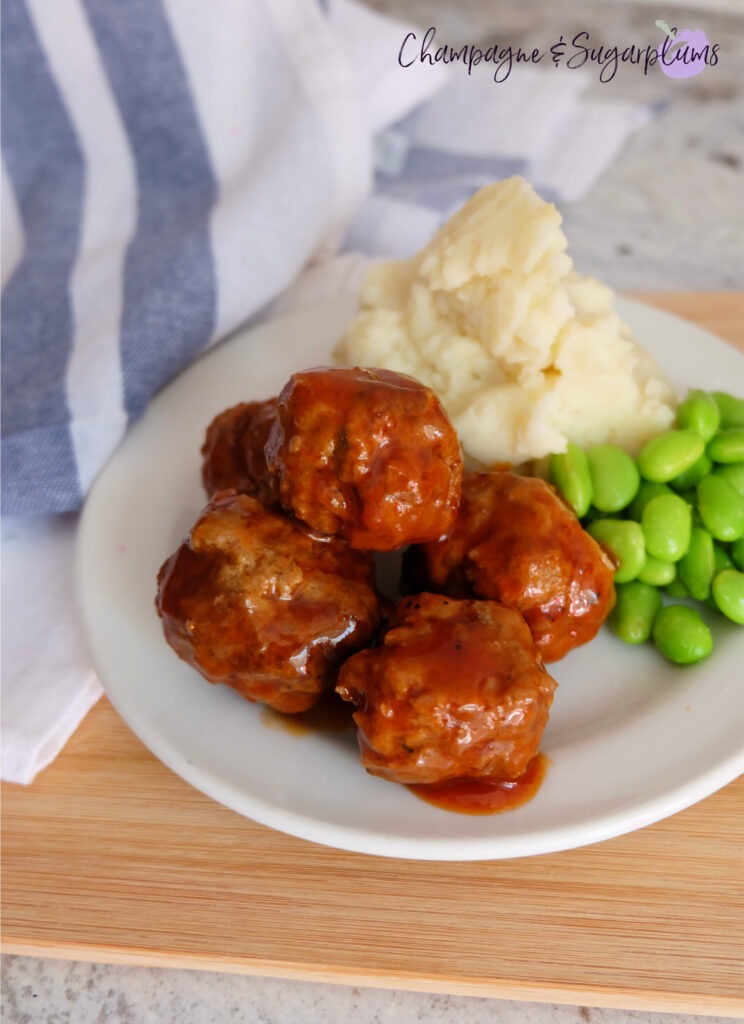 The Best Homemade Meatballs by Champagne and Sugarplums