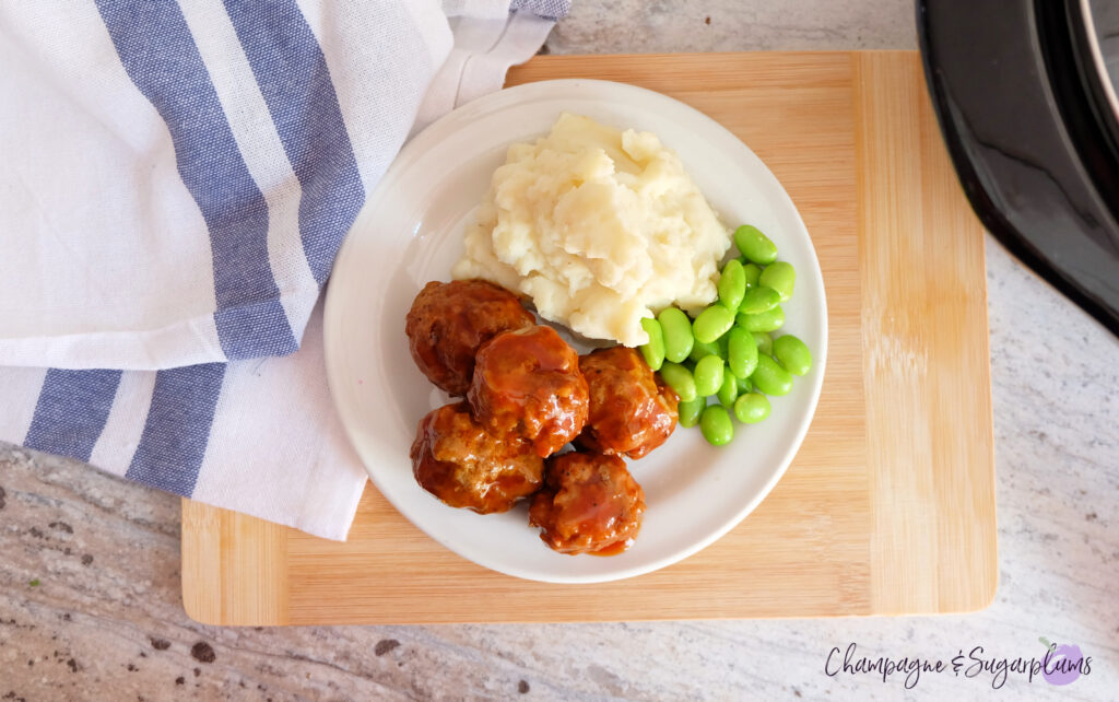 The Best Homemade Meatballs by Champagne and Sugarplums