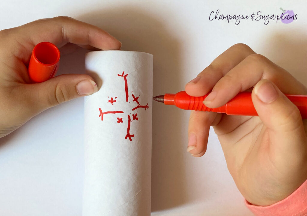 Fun Canada Day Rocket Windsock for Kids to Make by Champagne and Sugarplums