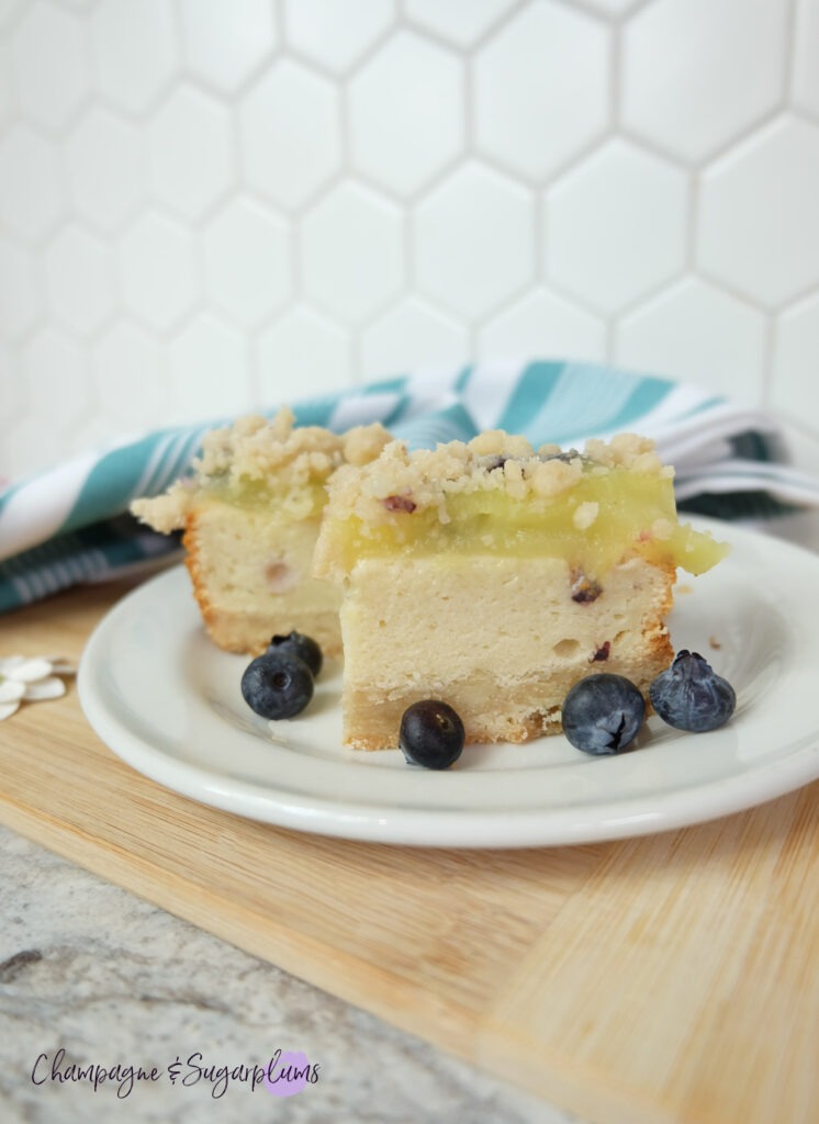 Blueberry Lemon Cheesecake Bars