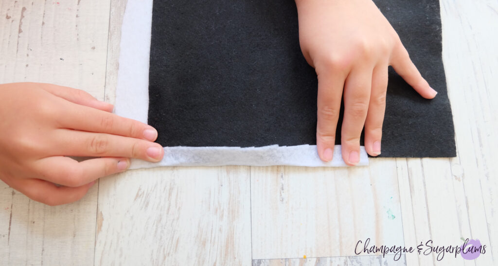 Easy Felt Pencil Case [Made by Kids for Kids!] - Champagne and