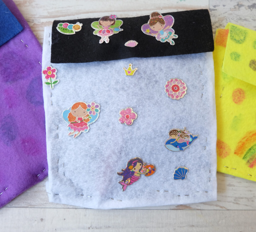 Easy Felt Pencil Case [Made by Kids for Kids!] by Champagne and Sugarplums
