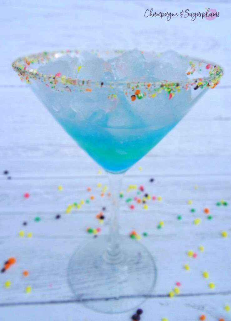 Boozy Rainbow Slush by Champagne & Sugarplums