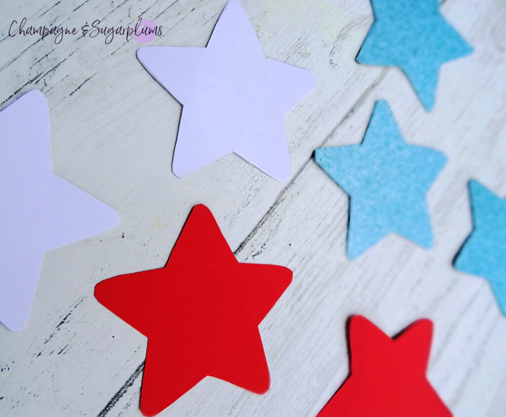 Fourth of July Star Garland by Champagne & Sugarplums