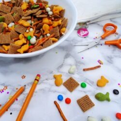 no nut back to school snack mix