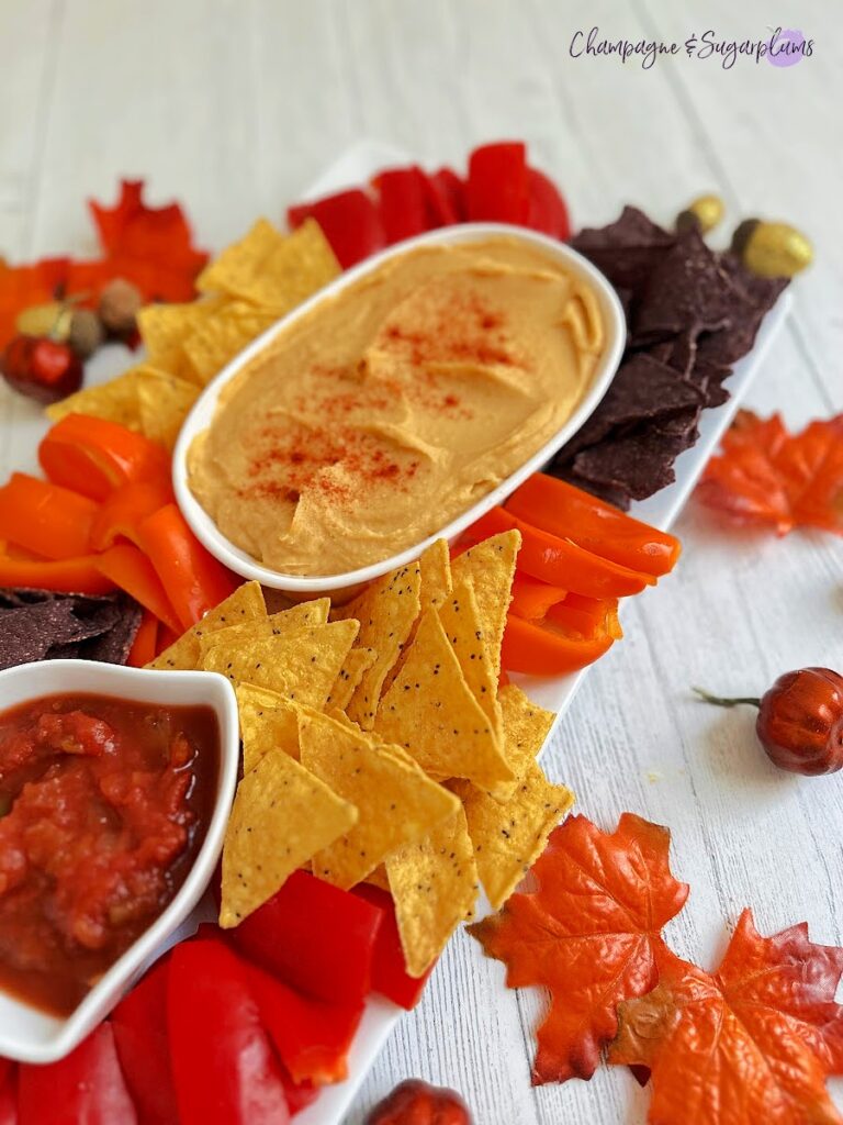 Spiced Hummus Dip by Champagne and Sugarplums