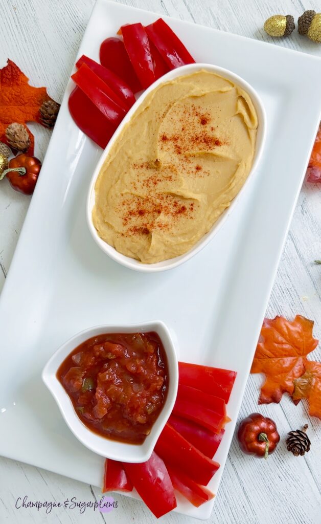 Spiced Hummus Dip by Champagne and Sugarplums