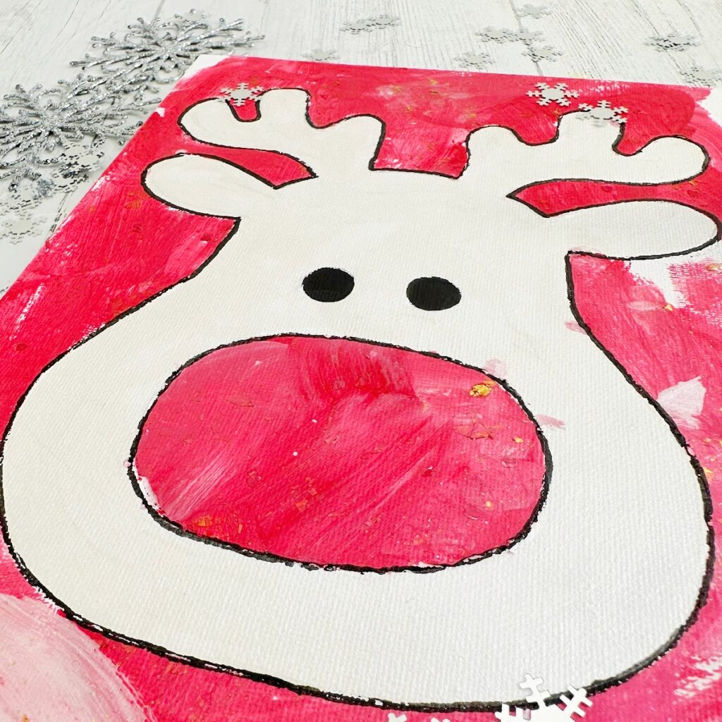 Reindeer Fun! Kid's Craft by Champagne & Sugarplums